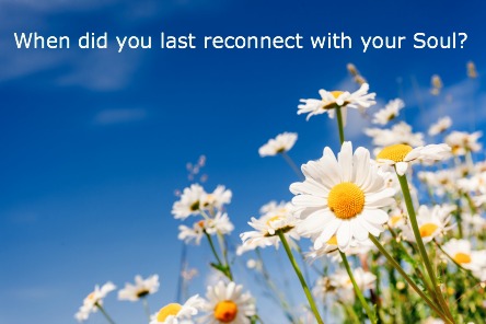 When did you last reconnect with your Soul?