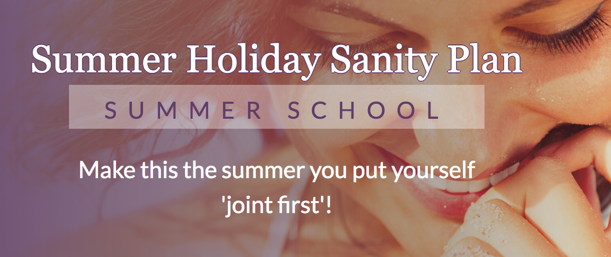 Summer Holiday Sanity Plan: Summer School With Clare Josa